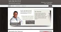 Desktop Screenshot of newjerseyneuropathy.com